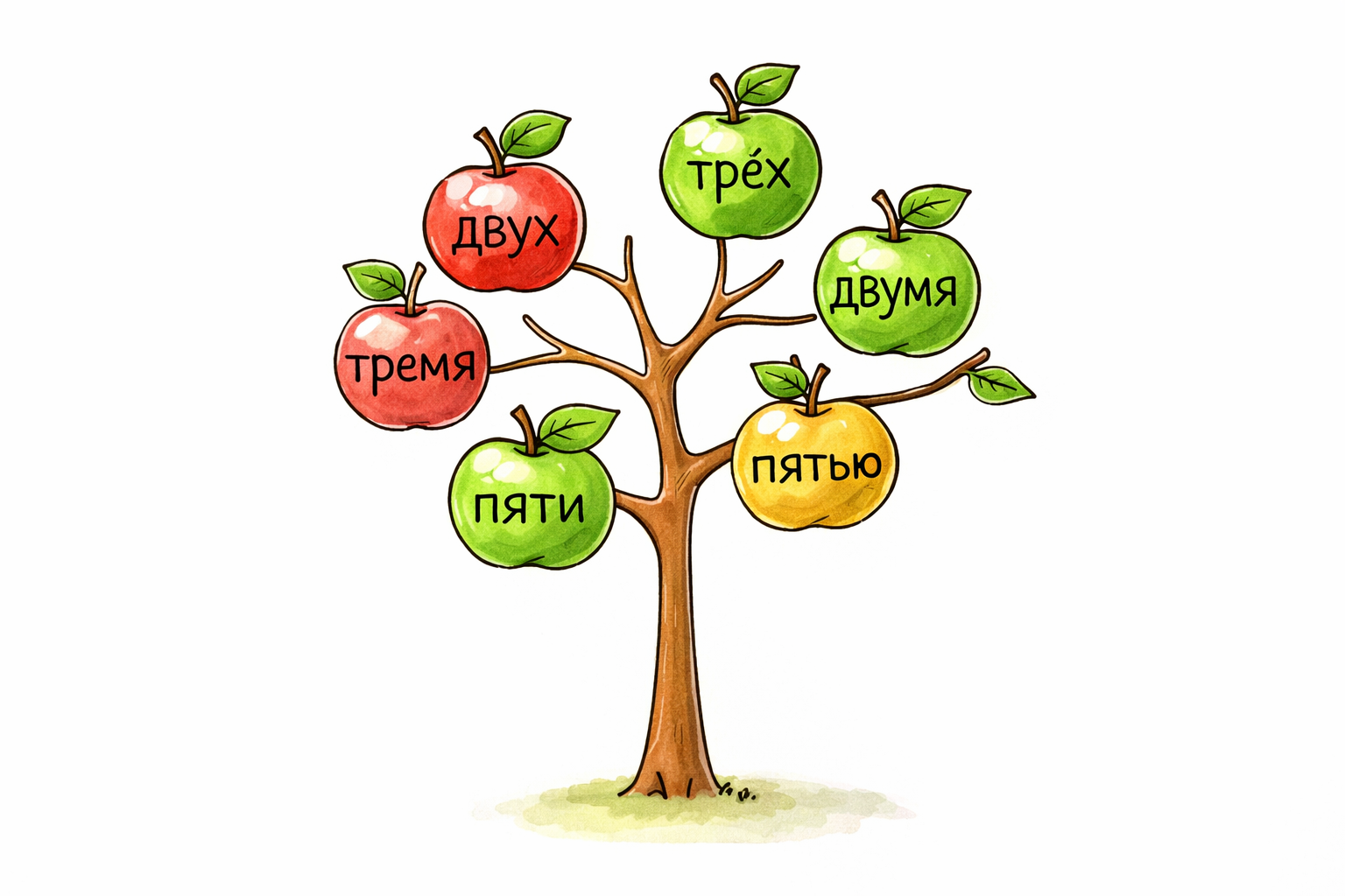 Склонение числительных