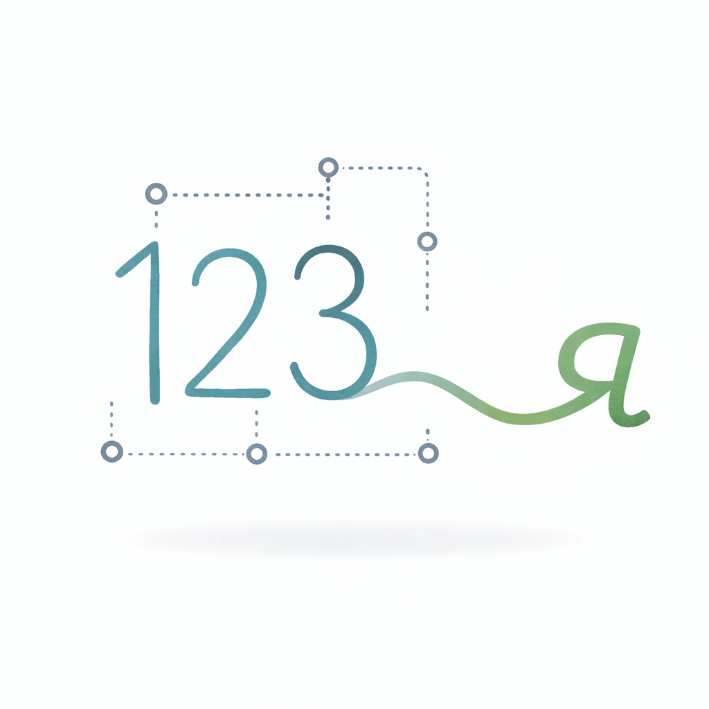 Согласование слов с числительными